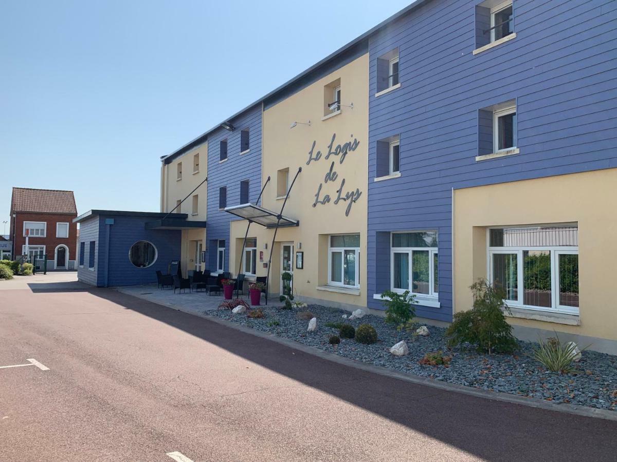 Hotel Le Logis De La Lys Aire-sur-la-Lys Exterior foto